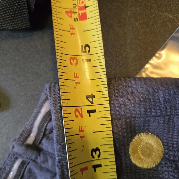 Floreat by Anthropologie Embroidered Polka Dot Blue Gold Strapless Dress Size 0 - Picture 9 of 9